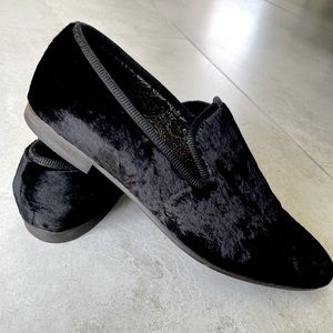 CRUSHED Black Velvet Steve Madden